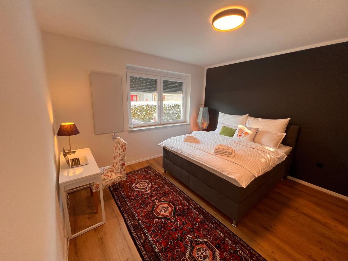 Ferienwohnung Imzaro: Erdgeschoss, 2 Schlafzimmer Plus Schlafsofa, Eigener Eingang, Grosse Terrasse Mit Garten! ชปิททาลอันแดร์เดรา ภายนอก รูปภาพ