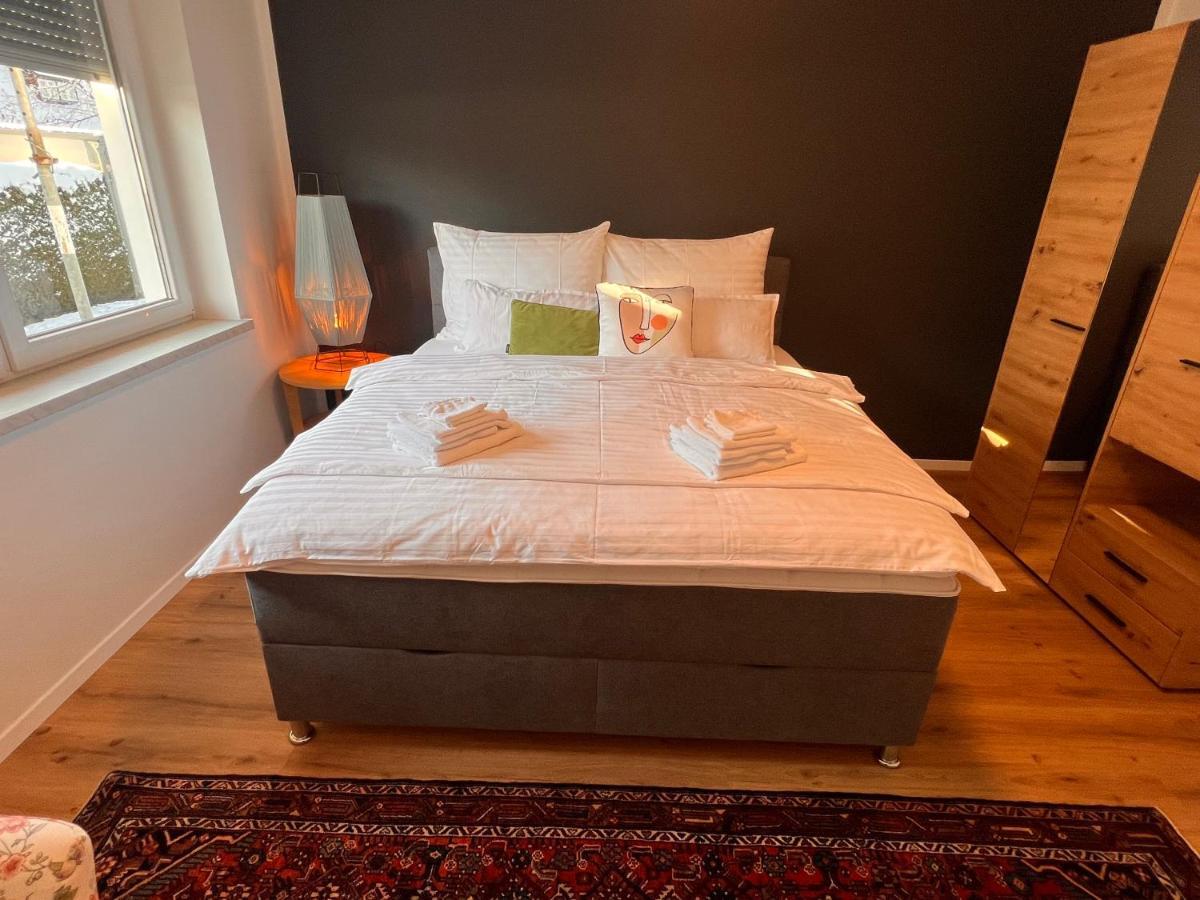 Ferienwohnung Imzaro: Erdgeschoss, 2 Schlafzimmer Plus Schlafsofa, Eigener Eingang, Grosse Terrasse Mit Garten! ชปิททาลอันแดร์เดรา ภายนอก รูปภาพ
